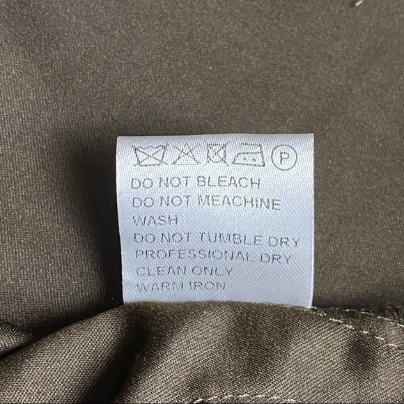 SHADES OF GREY Faux Suede Olive Green Vest XS - Picture 9 of 11